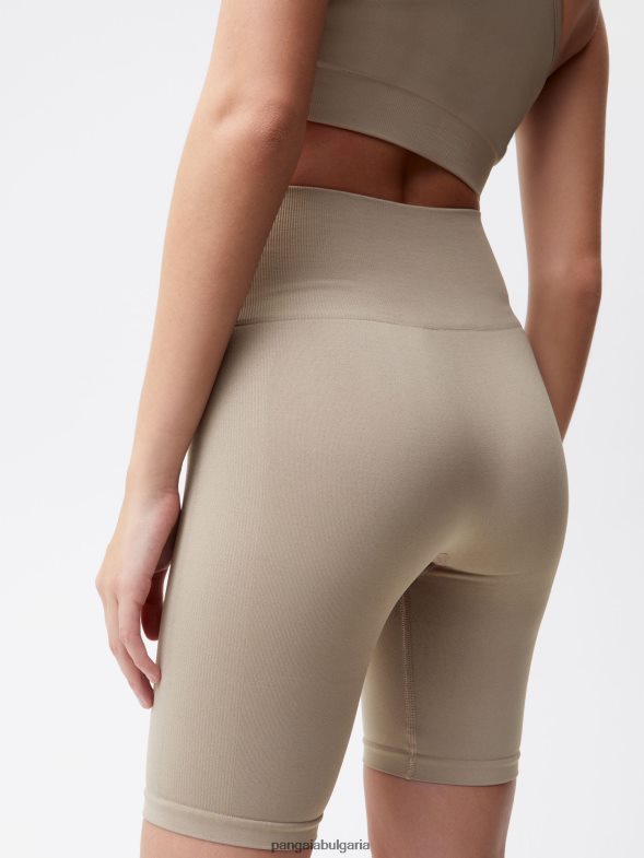 шорти за движение Жени B6HPP0408 кафяво Pangaia дрехи