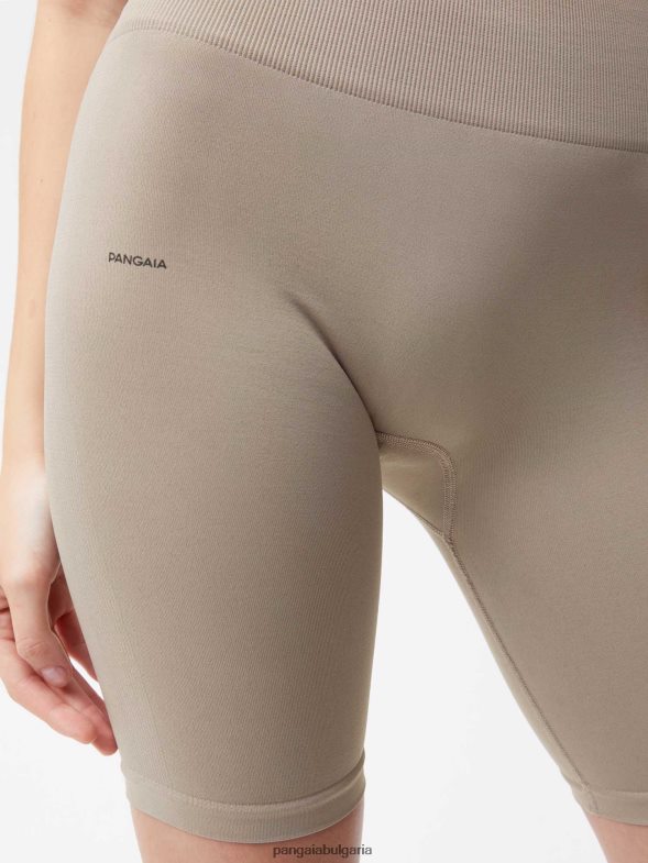 шорти за движение Жени B6HPP0408 кафяво Pangaia дрехи