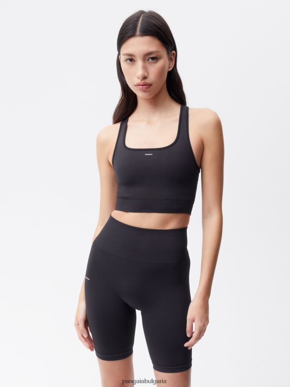 спортен сутиен за движение Жени B6HPP0411 черен Pangaia дрехи