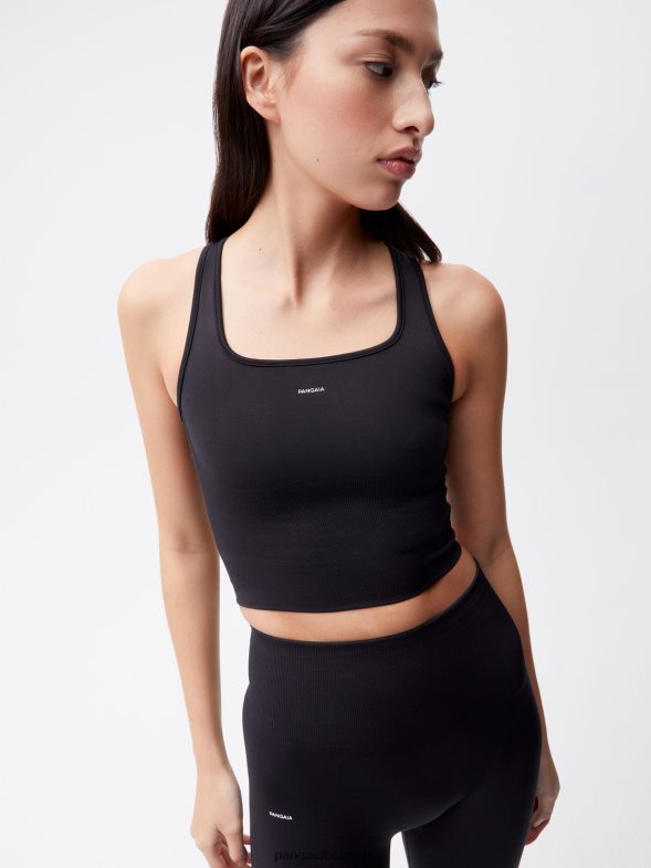 оребрен потник motion Жени B6HPP0128 черен Pangaia дрехи