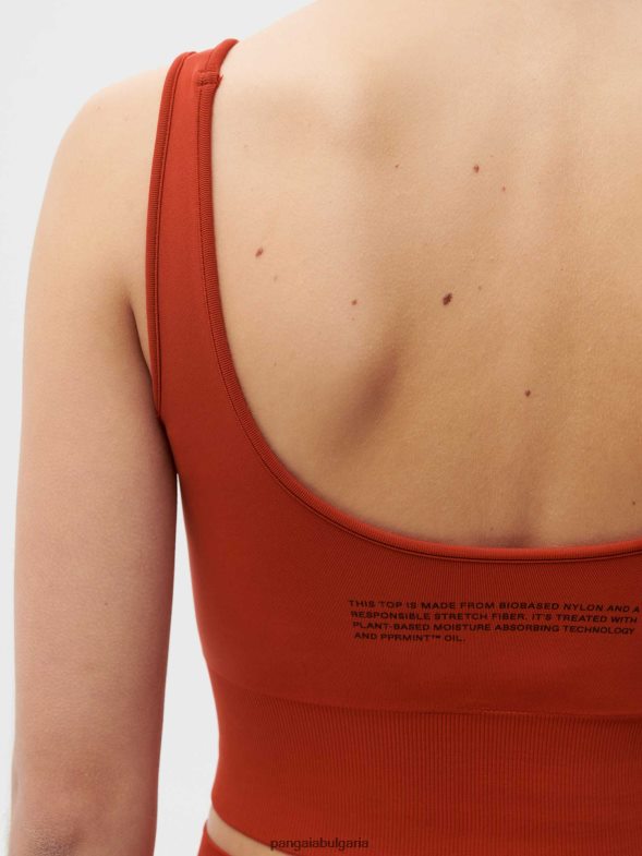 motion x потник Жени B6HPP0423 ясписово червено Pangaia дрехи