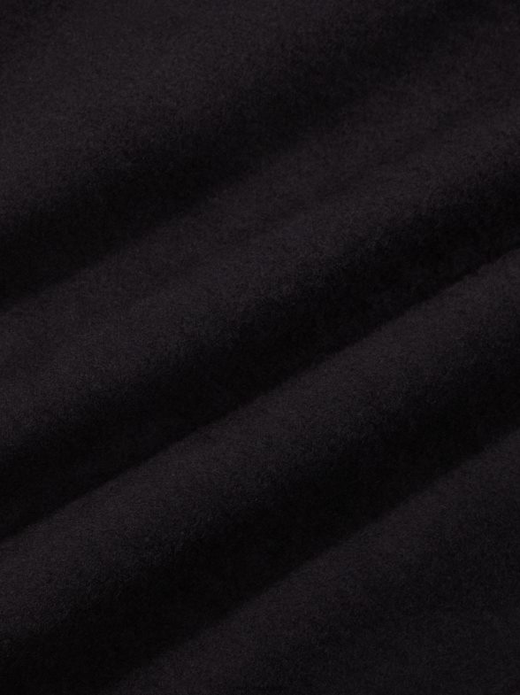 в конверсивен памучен суичър Жени B6HPP0109 черен Pangaia дрехи