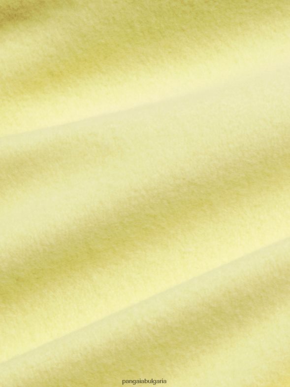 в конверсивен памучен суичър Жени B6HPP0118 слънчев лъч жълт Pangaia дрехи