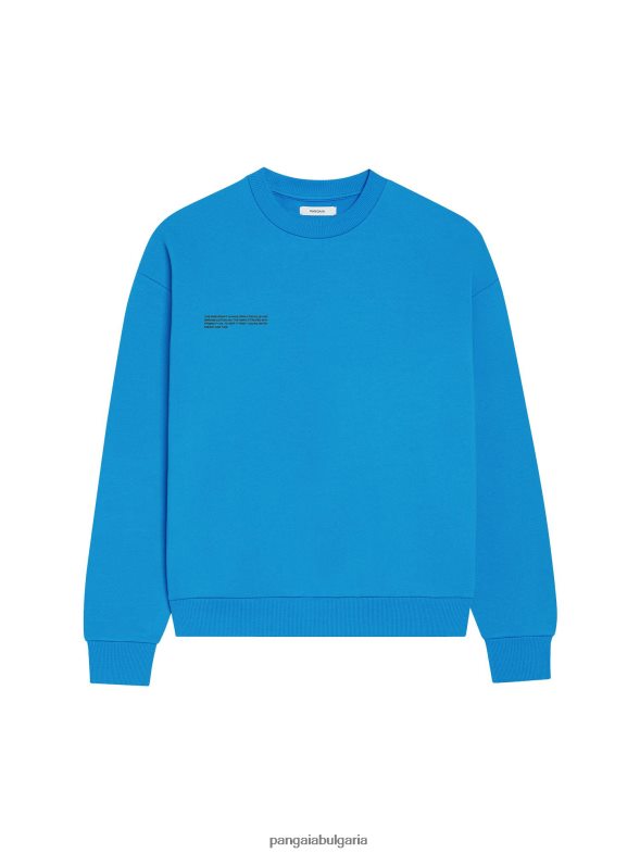 фирмен суичър Жени B6HPP0119 лазурно синьо Pangaia дрехи