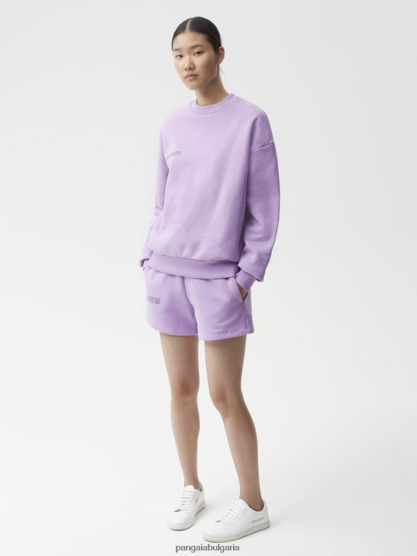фирмен суичър Жени B6HPP086 орхидея лилаво Pangaia дрехи