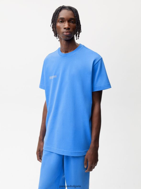 в преобразувана памучна тениска 365 Жени B6HPP0122 водно синьо Pangaia дрехи