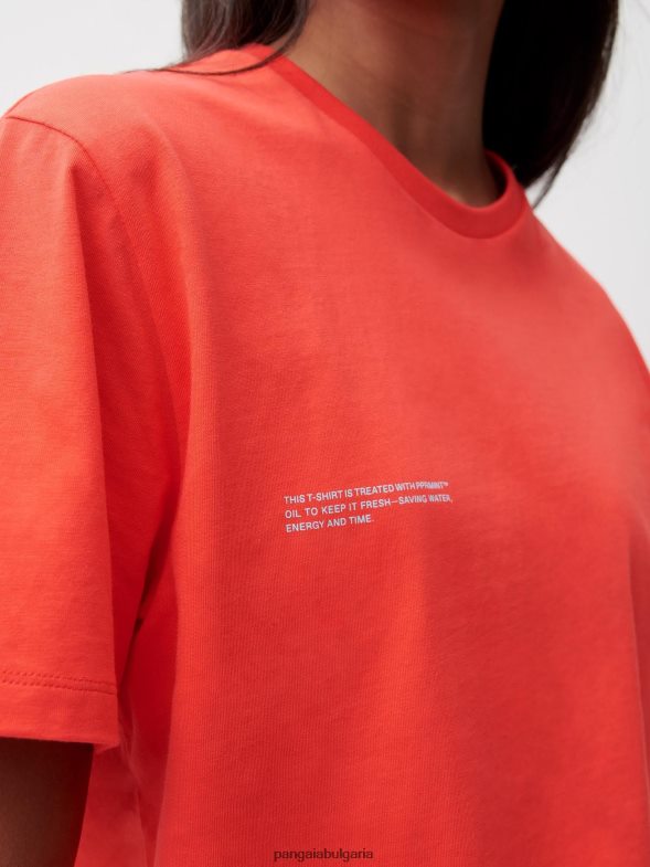 365 тениска Жени B6HPP0158 червен драконов плод Pangaia дрехи