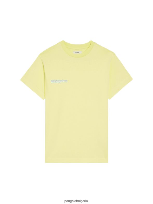 в преобразувана памучна тениска 365 Жени B6HPP0188 слънчев лъч жълт Pangaia дрехи