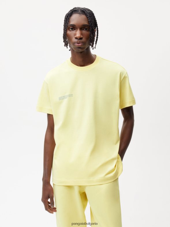 в преобразувана памучна тениска 365 Жени B6HPP0188 слънчев лъч жълт Pangaia дрехи