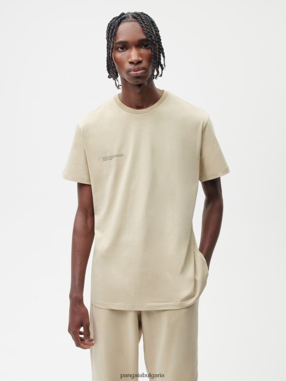 тениска - лешников амп Жени B6HPP0123 майтаке бежово Pangaia дрехи