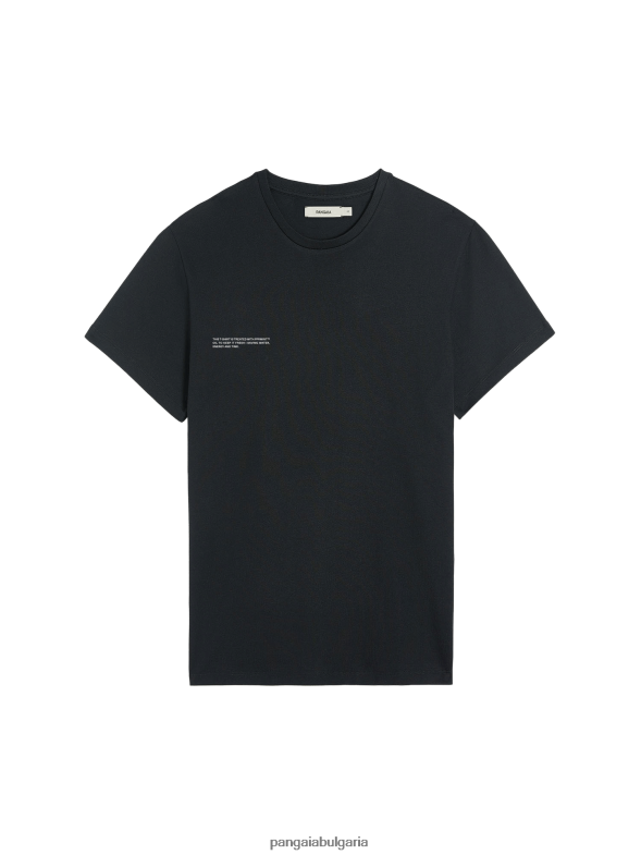 сърцевина на тениска от органичен памук Жени B6HPP0135 черен Pangaia дрехи