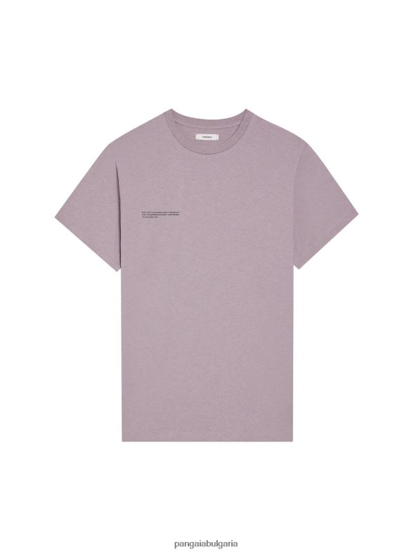 тениска с хранителна боя Жени B6HPP0141 боровинково синьо Pangaia дрехи