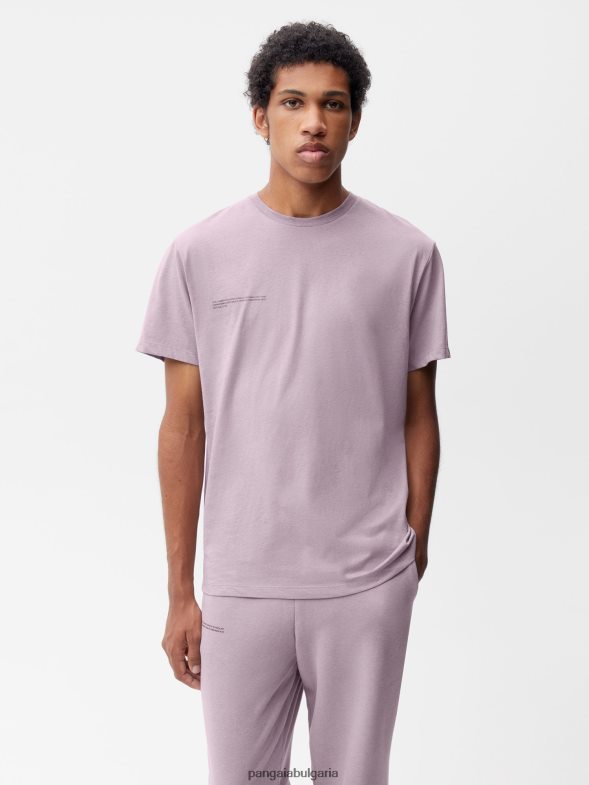 тениска с хранителна боя Жени B6HPP0141 боровинково синьо Pangaia дрехи