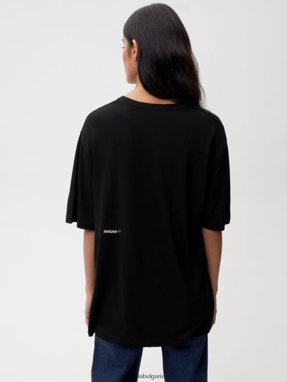 лабораторна тениска с безкрайни влакна Жени B6HPP0144 черен Pangaia дрехи