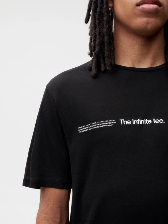 лабораторна тениска с безкрайни влакна Жени B6HPP0144 черен Pangaia дрехи