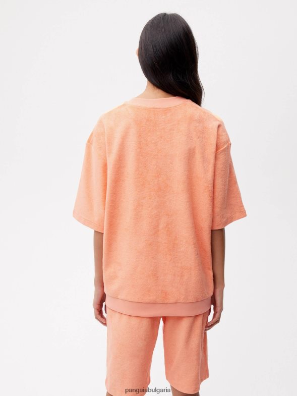 хавлиена тениска Жени B6HPP0163 перфектна праскова Pangaia дрехи