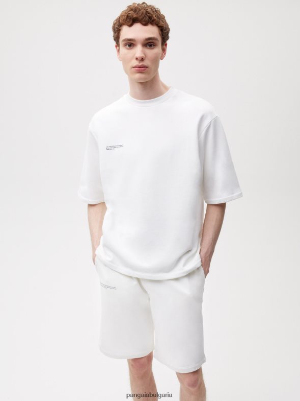 тениска със спокойна кройка Жени B6HPP0193 почти бял Pangaia дрехи