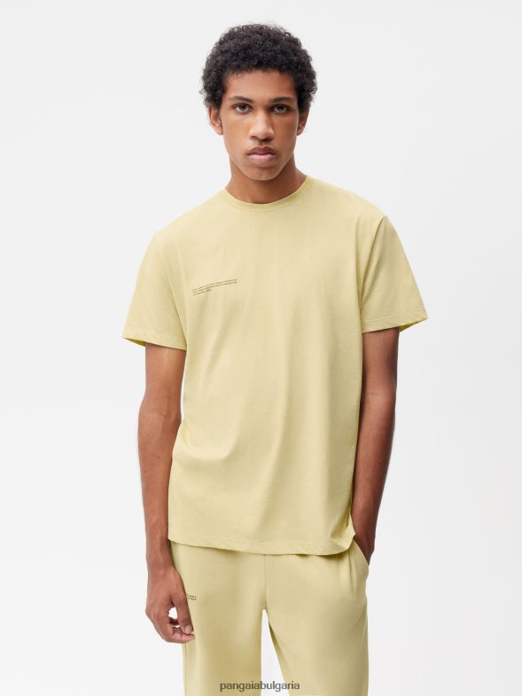 тениска с хранителна боя Жени B6HPP0195 матча зелено Pangaia дрехи