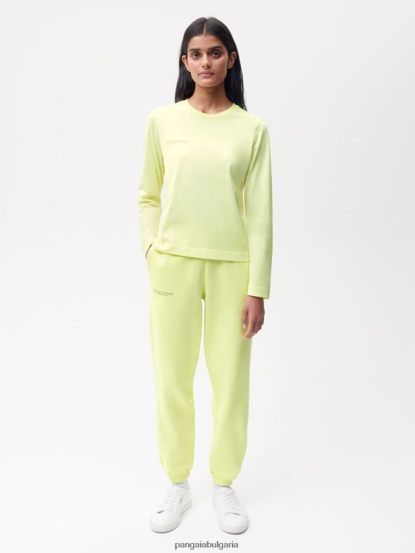 лека тениска от органичен памук Жени B6HPP0198 анди зелени Pangaia дрехи