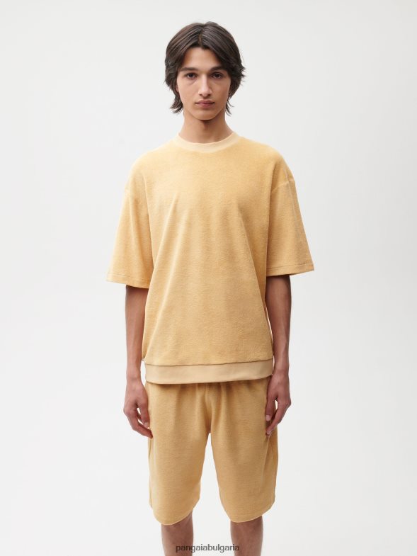 хавлиена тениска Жени B6HPP0215 тъмен пясък Pangaia дрехи