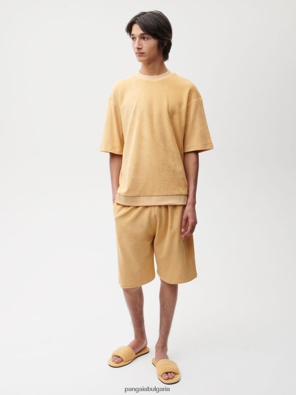 хавлиена тениска Жени B6HPP0215 тъмен пясък Pangaia дрехи