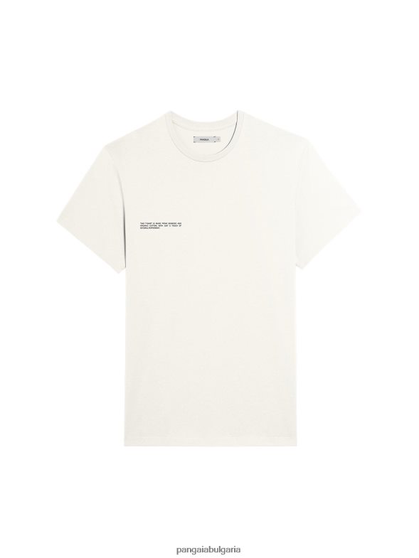 тениска от органичен памук със сърцевина от c-влакна Жени B6HPP0133 почти бял Pangaia дрехи