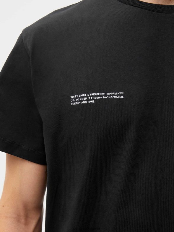 тениска от органичен памук със сърцевина от c-влакна Жени B6HPP0137 черен Pangaia дрехи