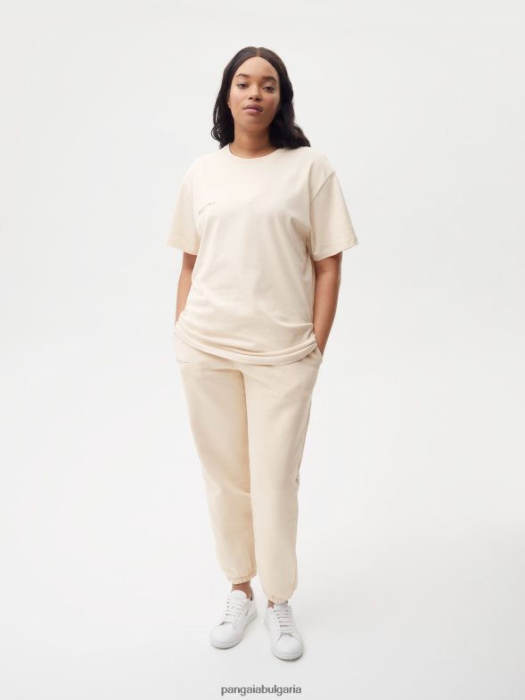 тениска от органичен памук със сърцевина от c-влакна Жени B6HPP0150 пясък Pangaia дрехи