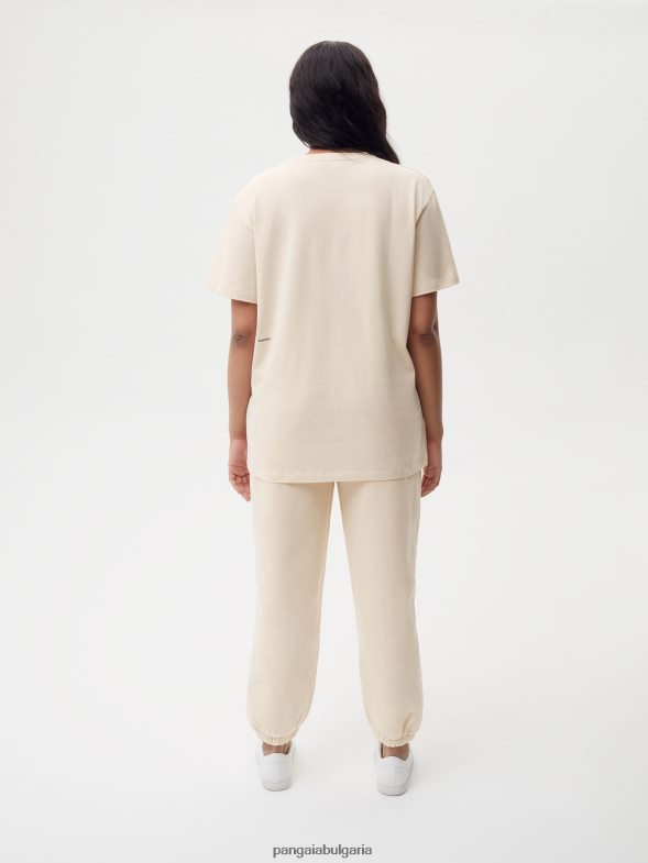 тениска от органичен памук със сърцевина от c-влакна Жени B6HPP0150 пясък Pangaia дрехи