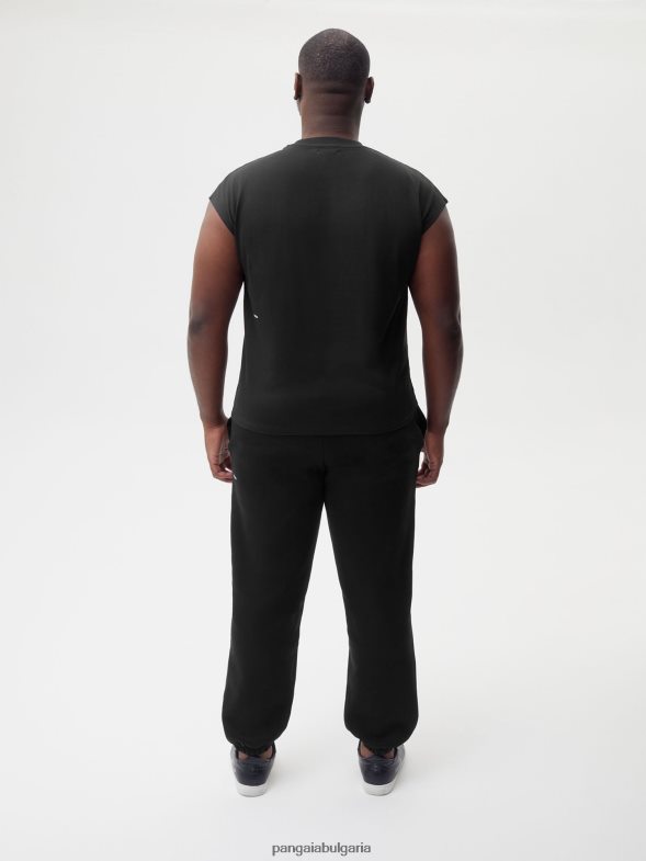 тениска с изрязани рамене от органичен памук с сърцевина от c-влакна Жени B6HPP0161 черен Pangaia дрехи