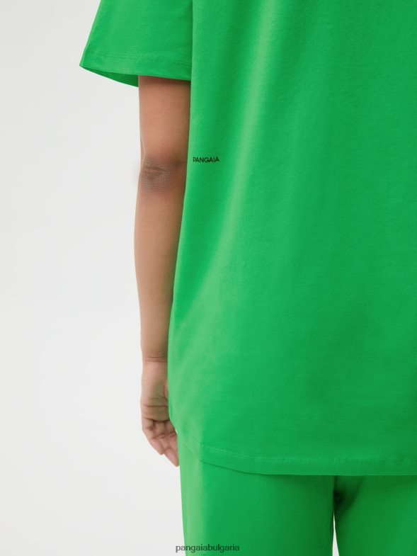 сърцевина на тениска от органичен памук pprmint Жени B6HPP0132 нефритено зелено Pangaia дрехи