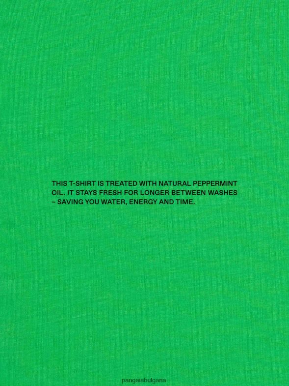 сърцевина на тениска от органичен памук pprmint Жени B6HPP0132 нефритено зелено Pangaia дрехи