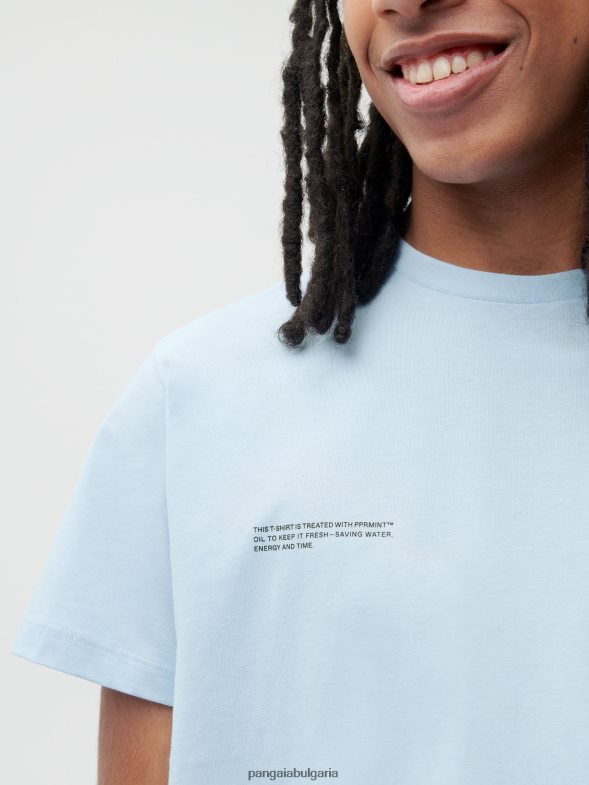 тениска от органичен памук pprmint Жени B6HPP0153 бебешко синьо Pangaia дрехи