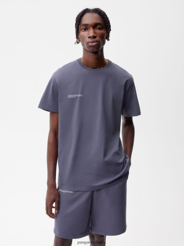 сърцевина на тениска от органичен памук pprmint Жени B6HPP0164 шисти синьо Pangaia дрехи