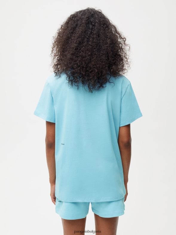 сърцевина на тениска от органичен памук pprmint Жени B6HPP0172 небесно синьо Pangaia дрехи