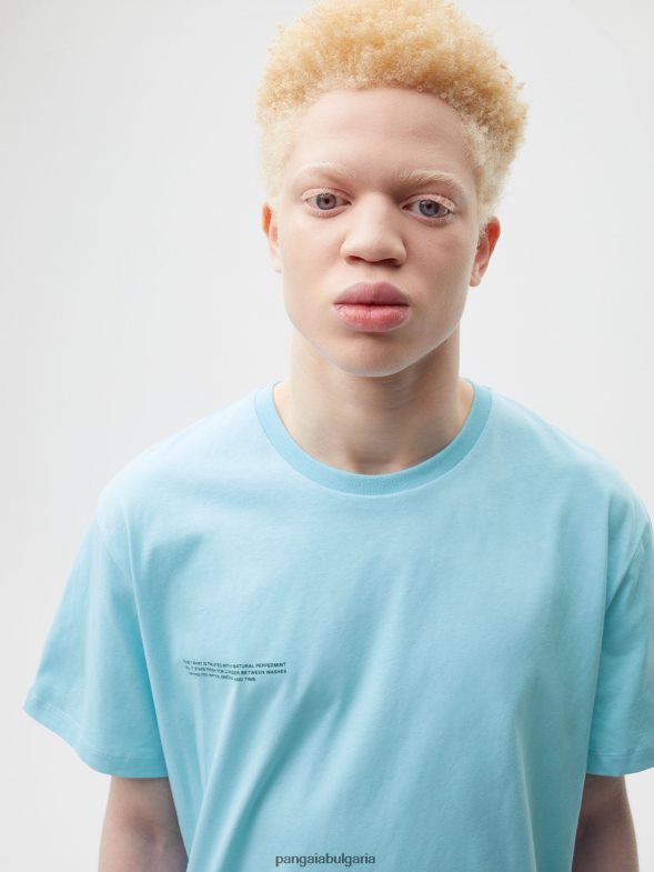 сърцевина на тениска от органичен памук pprmint Жени B6HPP0172 небесно синьо Pangaia дрехи