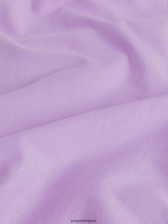 сърцевина на тениска с дълъг ръкав от органичен памук pprmint Жени B6HPP0211 орхидея лилаво Pangaia дрехи