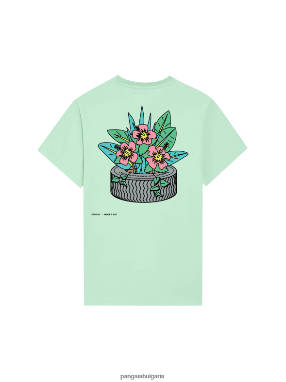 x тениска roberto lugo Жени B6HPP0201 лагуново синьо Pangaia дрехи