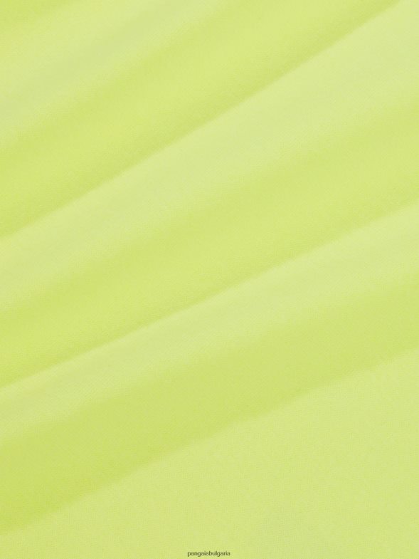 потник от рециклиран памук Жени B6HPP0184 анди зелени Pangaia дрехи