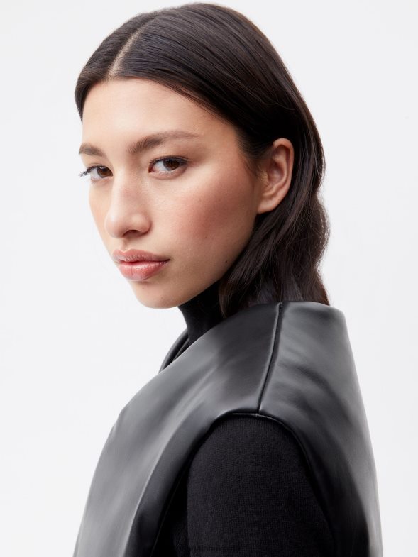 въздушната жилетка Жени B6HPP0442 черен Pangaia дрехи