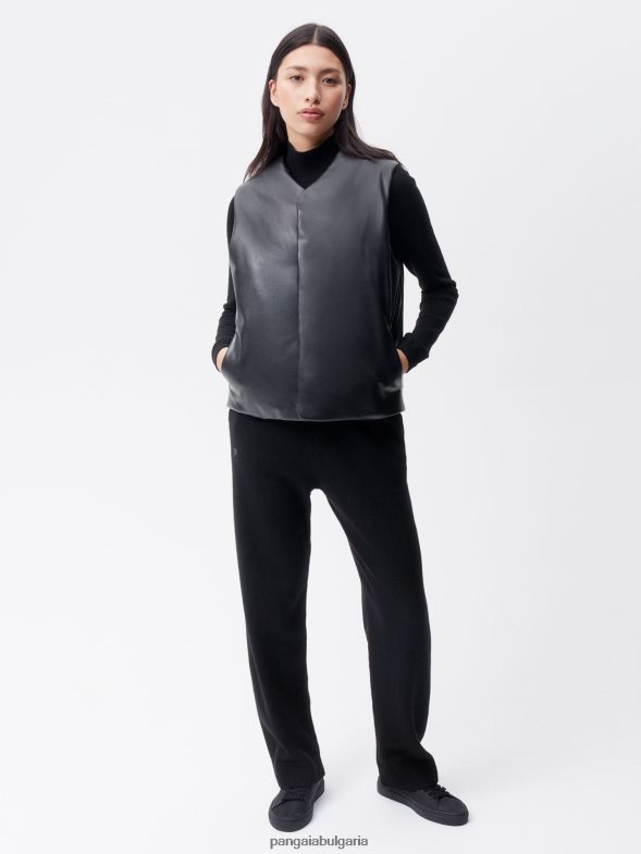 въздушната жилетка Жени B6HPP0442 черен Pangaia дрехи