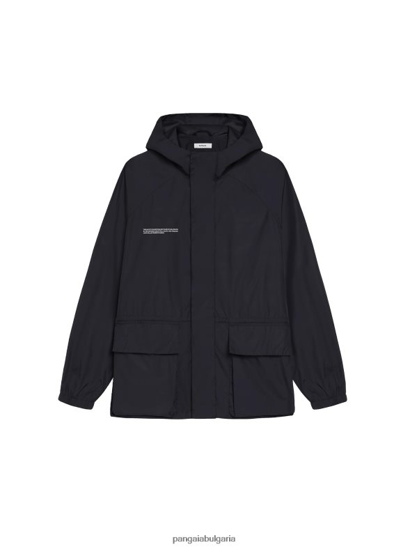 яке от рециклиран найлон с цветен блок Жени B6HPP0454 черен Pangaia дрехи