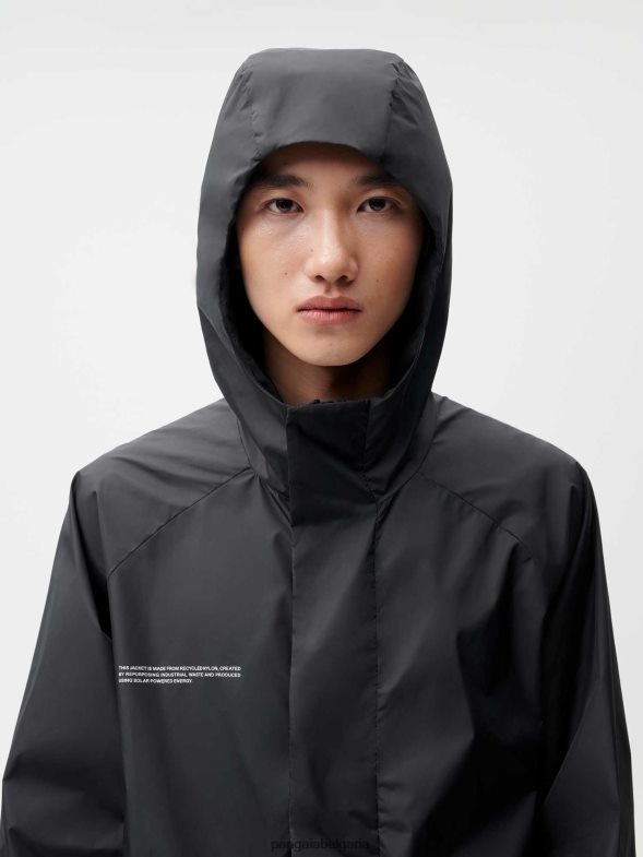 яке от рециклиран найлон с цветен блок Жени B6HPP0454 черен Pangaia дрехи