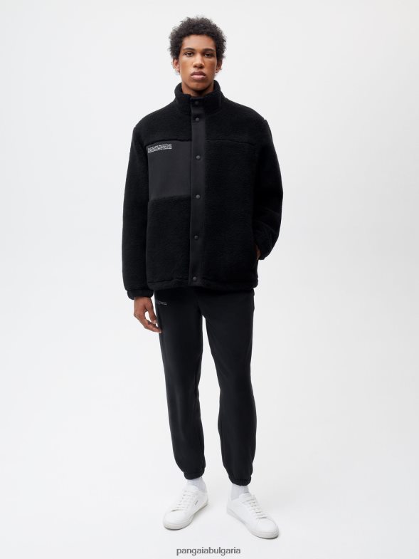 яке от рециклирана вълна Жени B6HPP0472 черен Pangaia дрехи