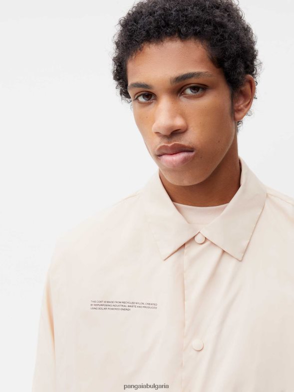 тренчкот от рециклиран найлон Жени B6HPP0477 пясък Pangaia дрехи