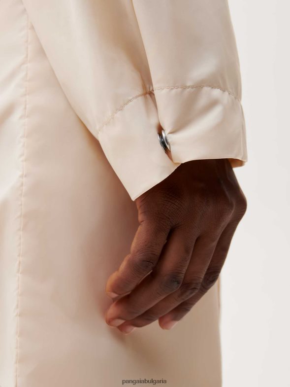 тренчкот от рециклиран найлон Жени B6HPP0477 пясък Pangaia дрехи