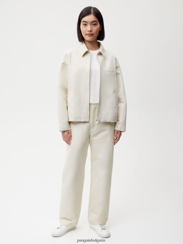 Харингтън яке от органичен памук Жени B6HPP0479 цвят от бъз Pangaia дрехи