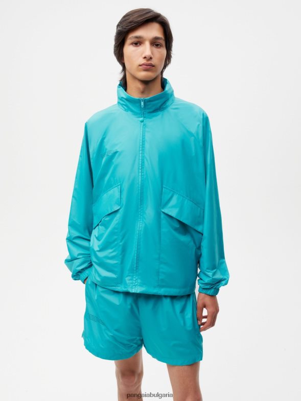 найлоново яке с подобрено разграждане Жени B6HPP0492 пауново синьо Pangaia дрехи