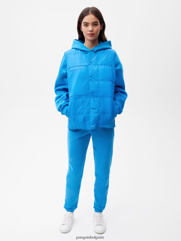 flwrdwn ватирана жилетка Жени B6HPP0445 лазурно синьо Pangaia дрехи
