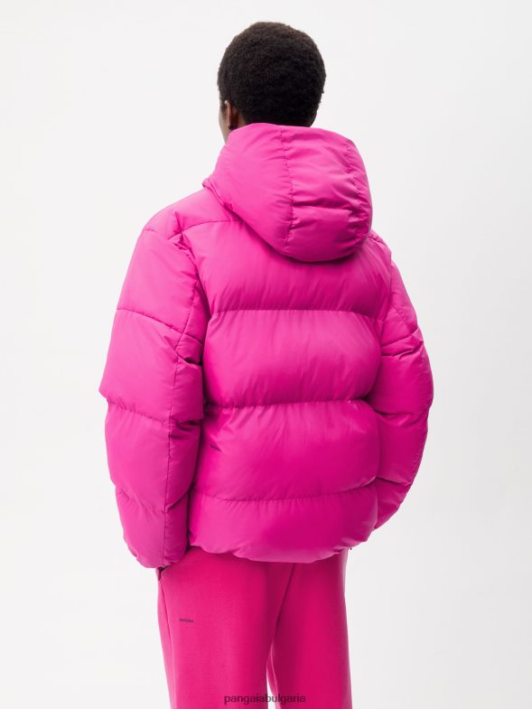 flwrdwn двустранно яке Жени B6HPP0446 сливово лилаво/напръстниково розово Pangaia дрехи